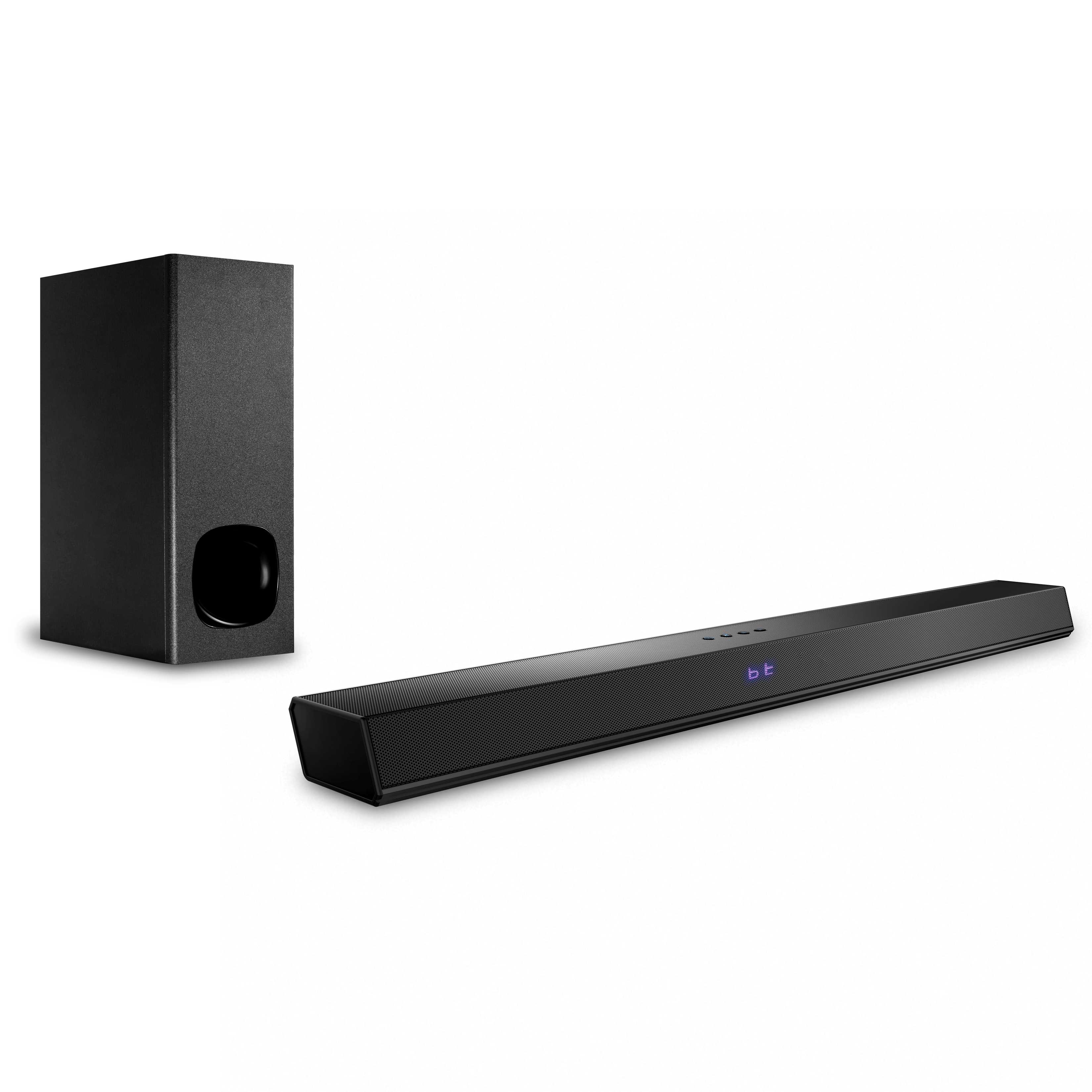 High Bass Bluetooth Speaker - 160w-2.1ch Wireless Soundbar, Premium Quality Metal Design, Remote Control Enabled, Bluetooth 5.3 With 1018m Range