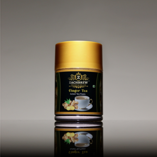 250 GM Ginger Tea Premix - Solvent Extracted, Fresh Premix , No Added Sugar, Smooth Taste, Antioxidant-Rich Health Tea