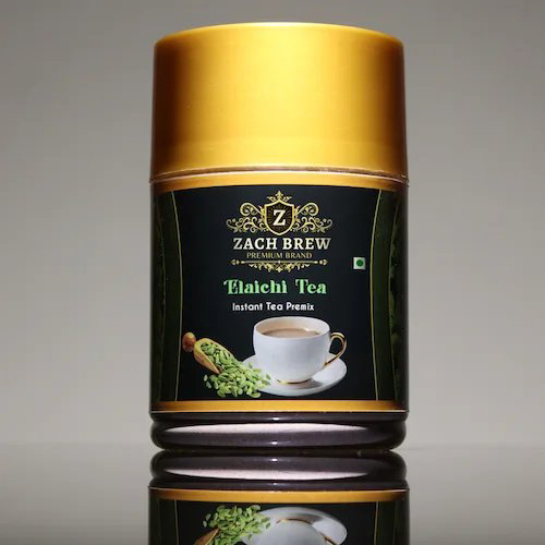 Elaichi Tea Premix - 500 GM Instant Tea Blend | Smooth Taste, No Added Sugar, Solvent Extraction, Rich in Antioxidants, Fresh Physical Form