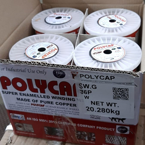 Polycap Copper Winding Wires - Color: Red