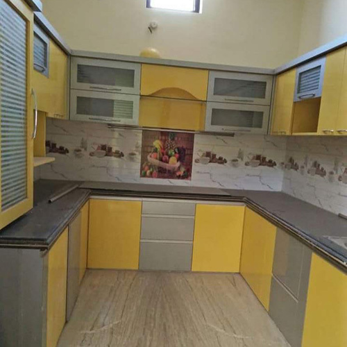 यू आकार का मॉड्यूलर किचन