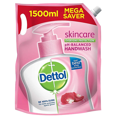 Dettol Liquid Handwash Refill - Skincare Moisturizing Hand Wash, 1500 ml main image 0