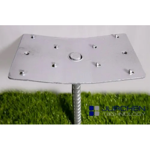 Peg Down Plate - Aluminum, Customized Size, Silver Color | Warranty Included