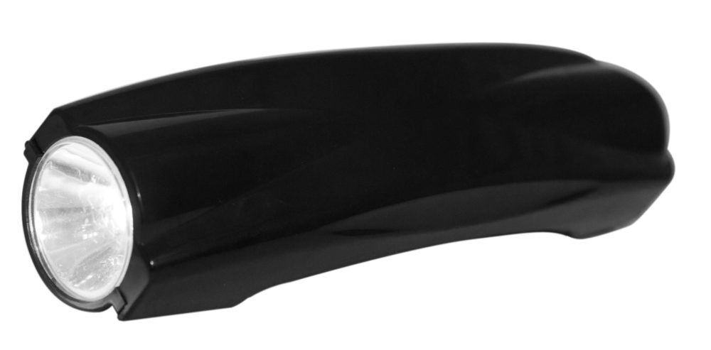 Jvd Radiance Emergency Torch Black - Material: Abs