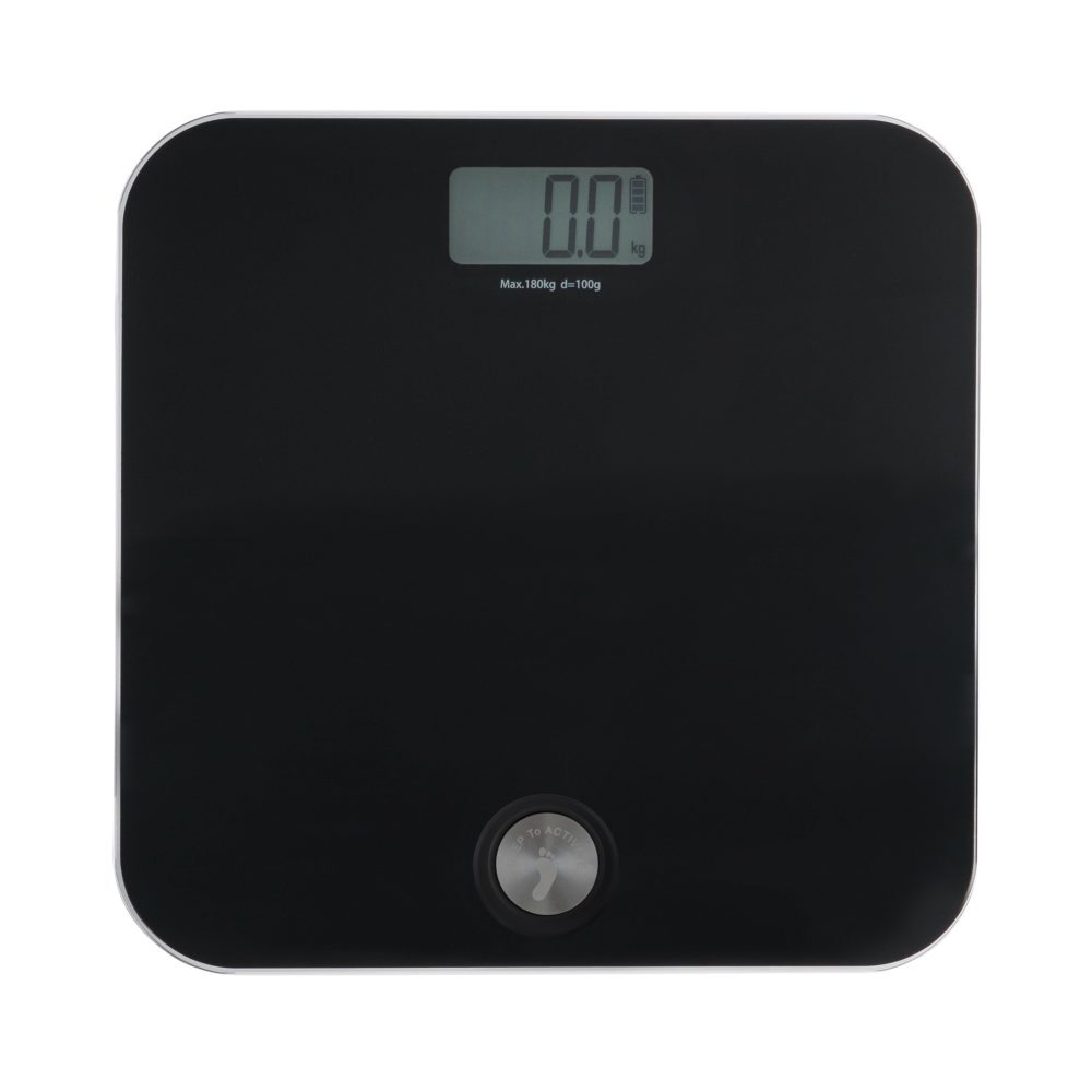 Bathroom Digital Scale Black - Dimension (L*w*h): Height (Mm) : 24width (Mm) : 310depth (Mm) : 302 Millimeter (Mm)