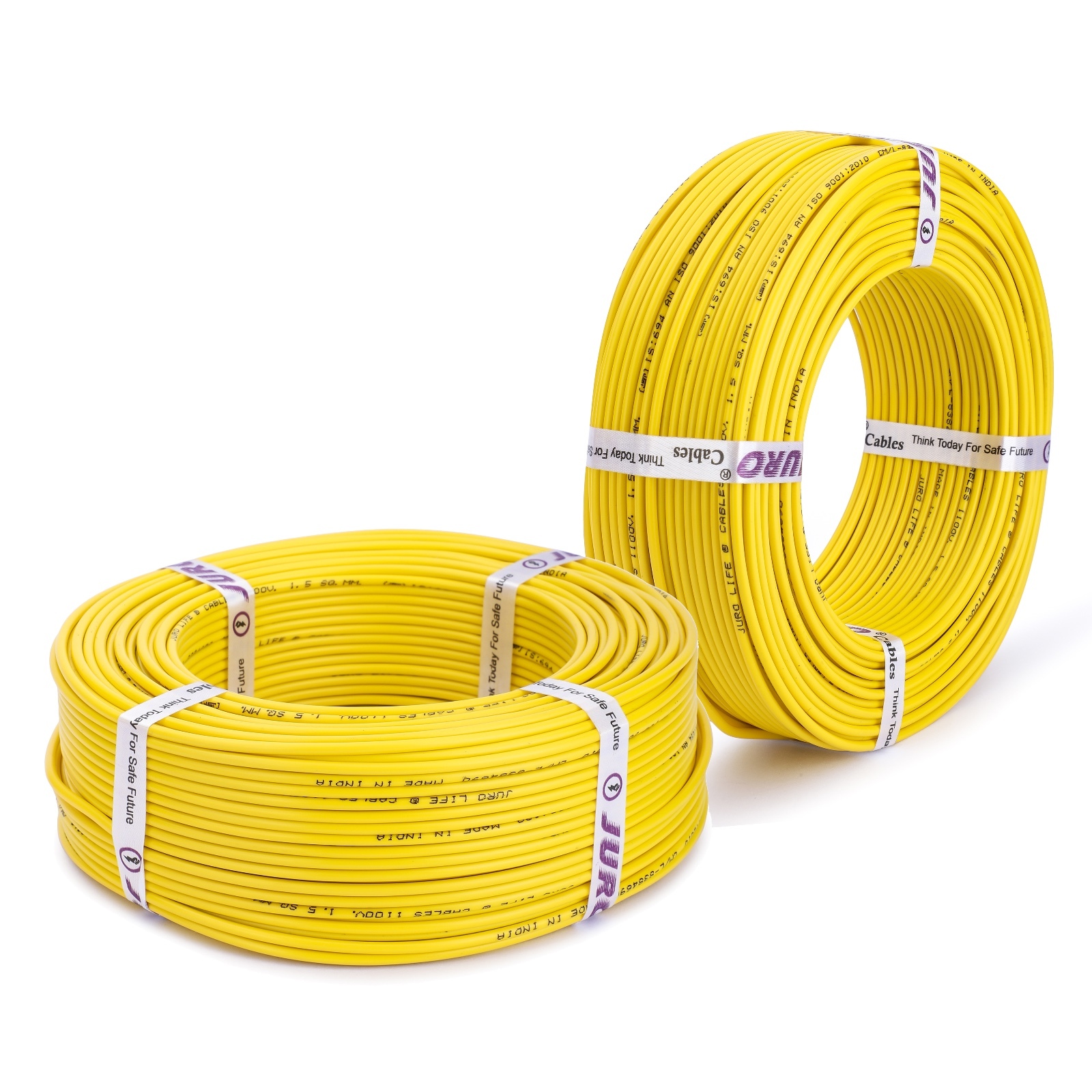 0.75sq Mm Frls Copper Wire 1100v (90 Mtr) - Application: Connecting Safety To Electricity