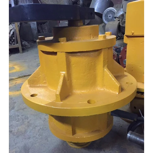 Yellow Center Flange Vibratory Motor