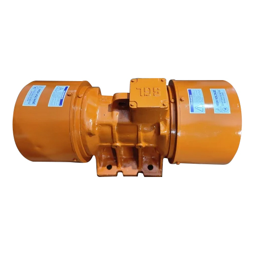 Orange Painted Three Phase Vibratory Motor