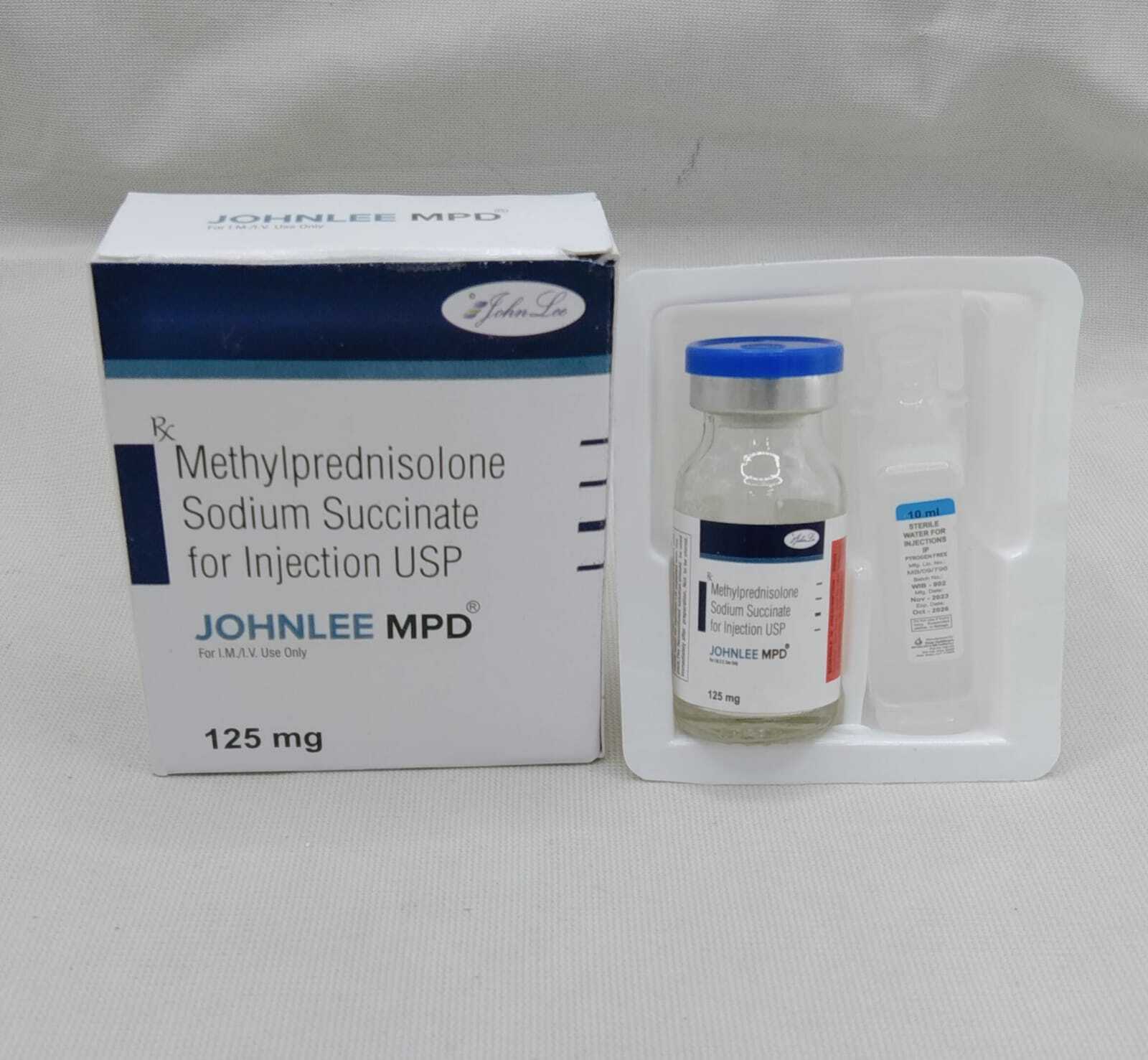 Methylprednisolone Sodium Succinate Injection - 1000 Mg, 40 Mg/ml Liquid Form | Store In Dry & Cool Place, Administer As Per Doctor''s Instructions