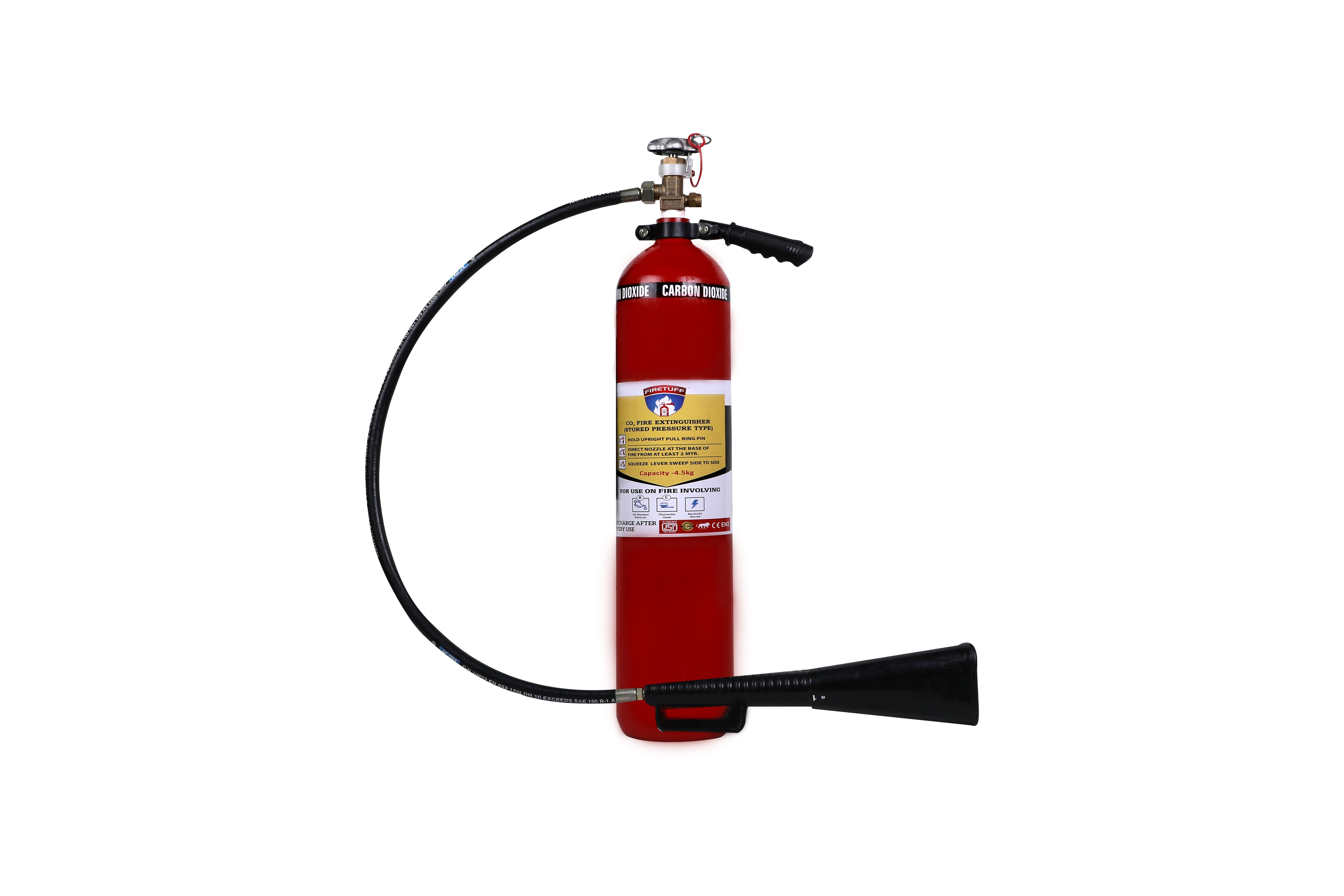 Co2 Fire Extinguisher - Capacity: 2a Kg / 3a Kg / 4.5a Kg Kg