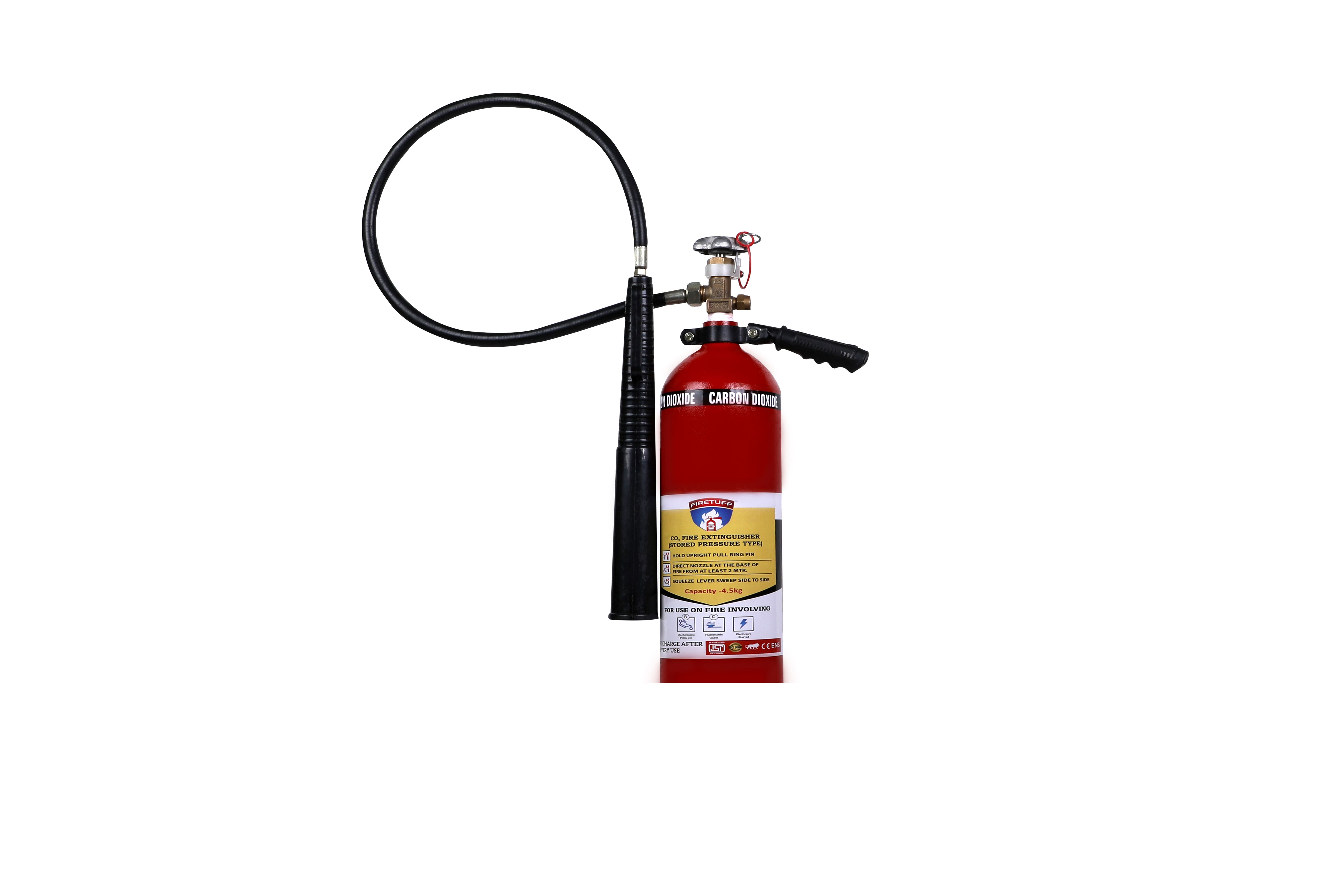 Co2 Fire Extinguisher - Capacity: 2a Kg / 3a Kg / 4.5a Kg Kg