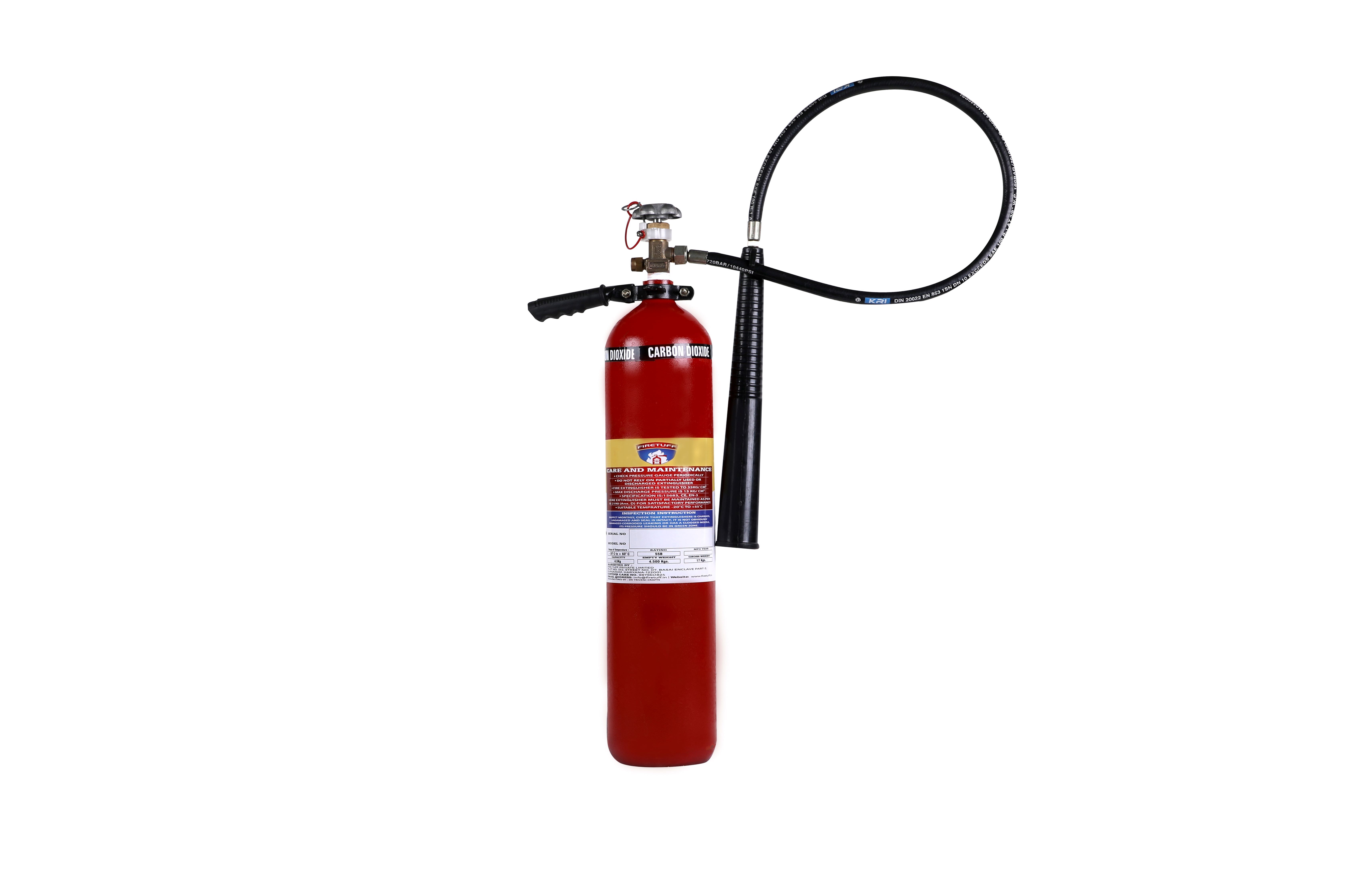 Co2 Fire Extinguisher - Capacity: 2a Kg / 3a Kg / 4.5a Kg Kg