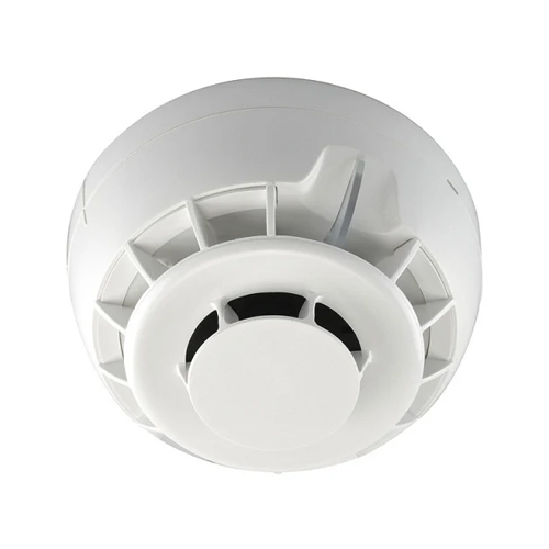 Conventional Smoke Detector - Mild Steel Construction, White Color | Reliable Early Fire Detection with Warranty