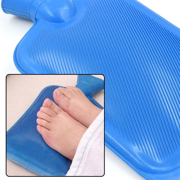 Hot Water Bag 2000 Ml - Lightweight & Easy To Use | Versatile For Household & Medical Purposes, Compact Size For Convenient Portability