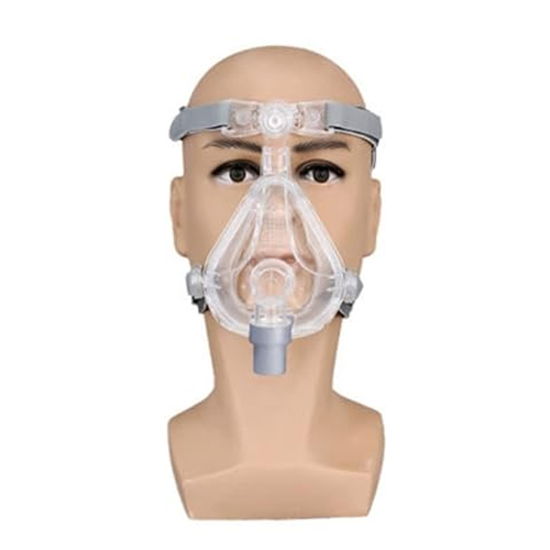 BIPAP CPAP सिलिकोन फुल फेस नॉनइनवेसिव वेंटिलेशन मास्क