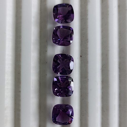 AAA उच्च गुणवत्ता बैंगनी ऐमेथिस्ट रत्न आभूषण के लिए