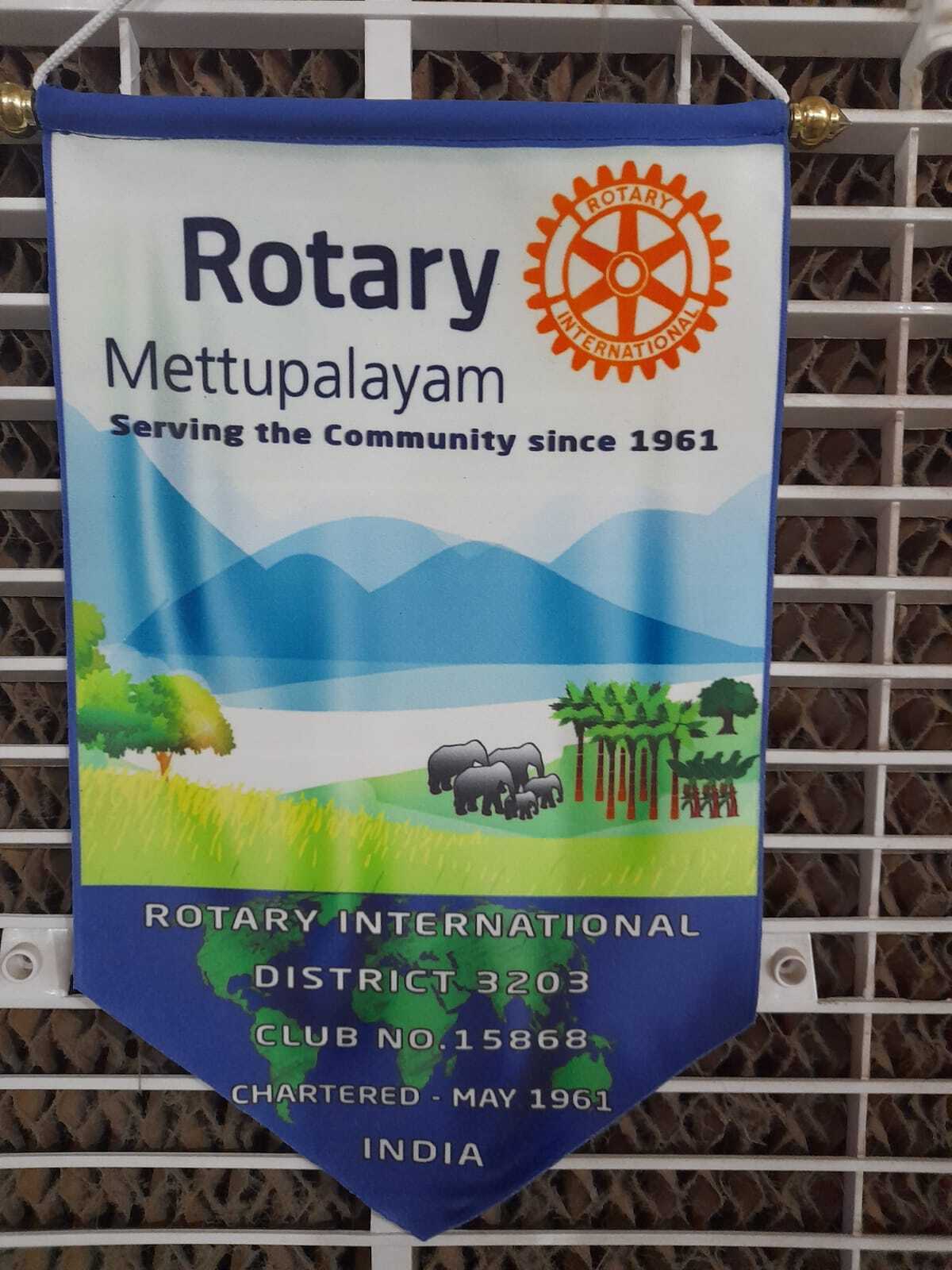 Rotary Banners - Knitted/woven/spun Polyester, 2"x3" To 8"x12" Sizes, Custom Colors And Logos, Plastic Flagpole, Ideal For Events And Exhibitions