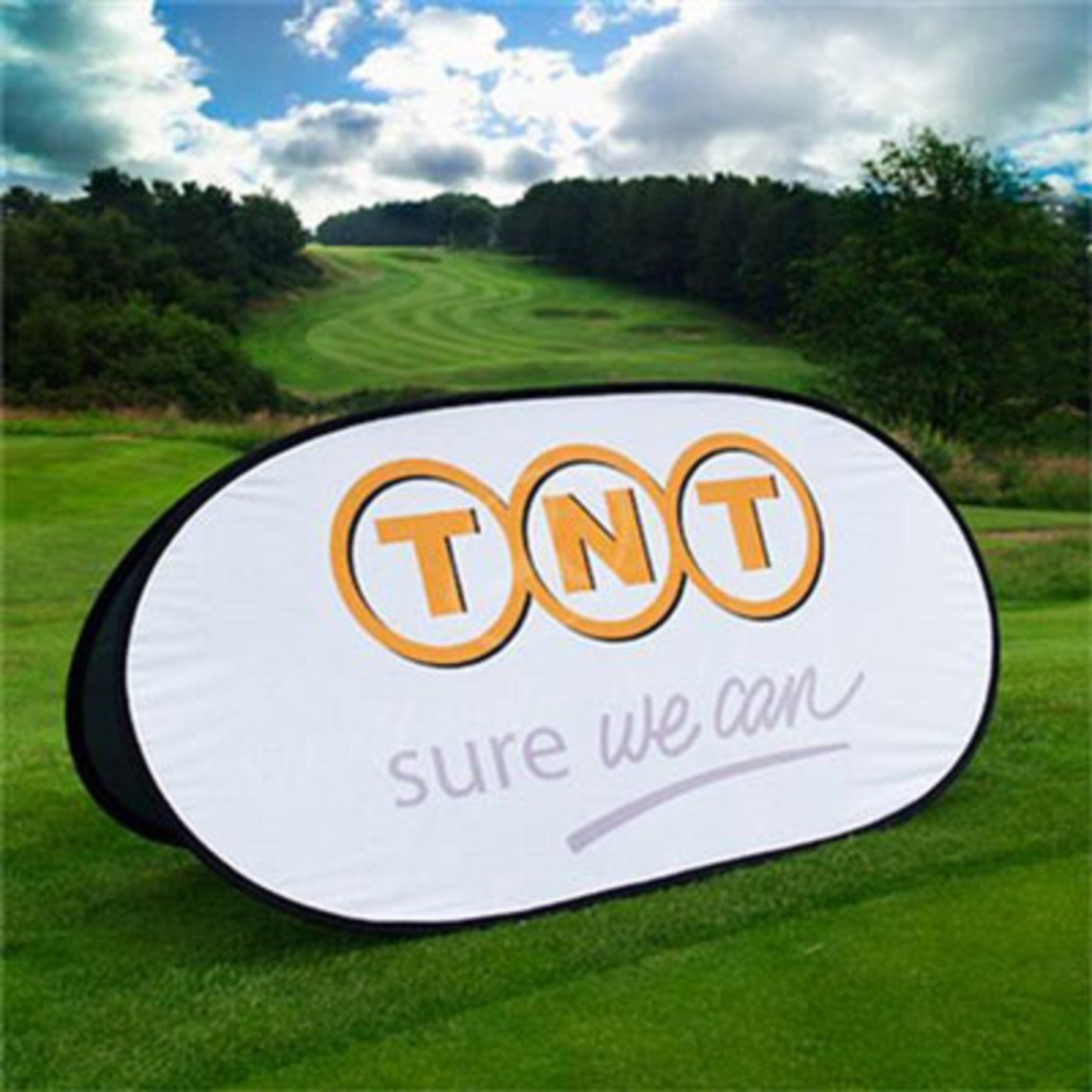 Pop Out Banner - Material: Polyester