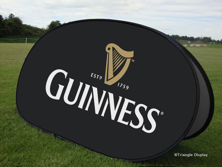 Pop Out Banner - Material: Polyester