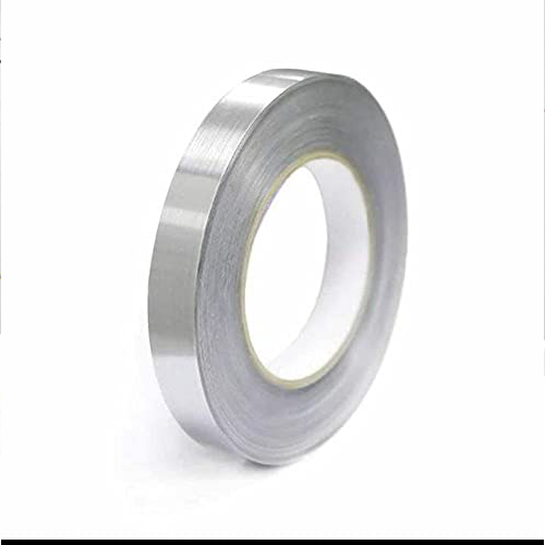 Silver Tape 5 Cm - Plastic, 5000 Cm Length, 5 Grams Weight | Strong Adhesive, Waterproof, Diy-friendly For Elegant Tile Enhancements