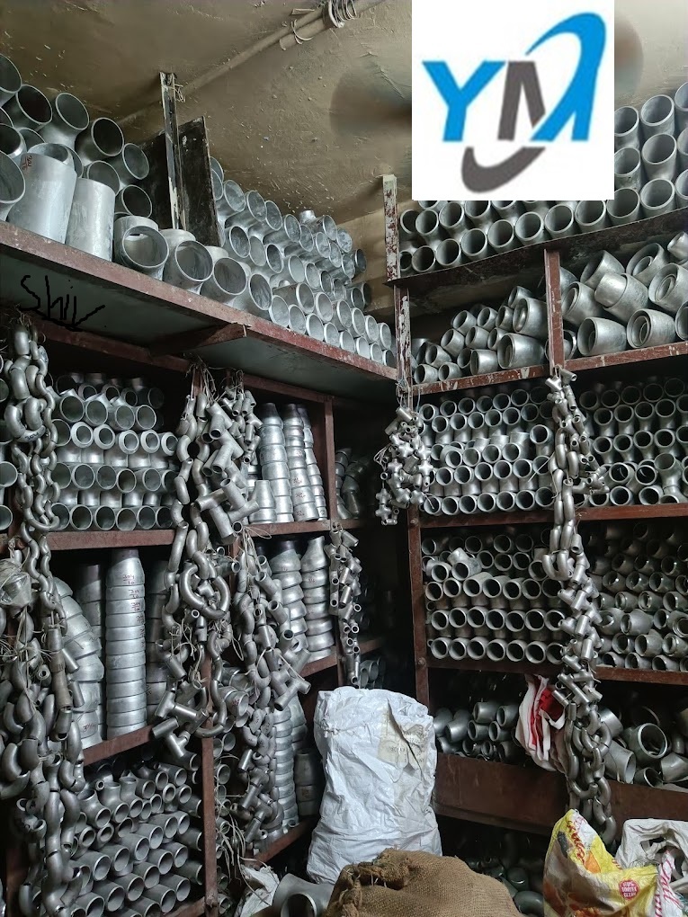 Stainless Steel Pipe Fitting - 3mm Thickness, Round Shape | Welding Connection, Durable Ss Material