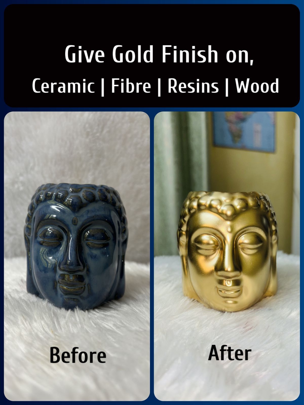 Gold Finish - Liquid Alkali Resistant Pvd Coating | High Gloss, Metallic Texture, 100% Purity, Weather Resistant