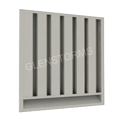 Sand Trap Architectural Louvers - Aluminum, 12x12 to 96x96 Inch | Portable, White, 220/240 Volt Power, Ideal for Home and Restaurant
