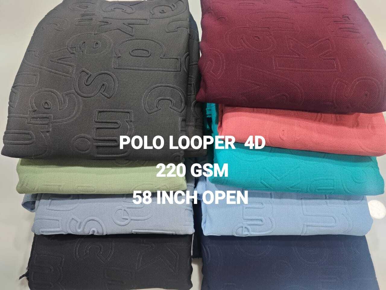 Knitted Polo Lycra Fabric - Lycra & Polyester Spandex Blend, High Strength, Lightweight, Washable, Versatile For Apparel & Sportswear