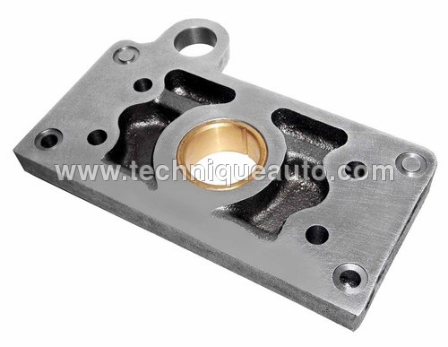 Silver Pump Plate With Bush [Small] Mf-135