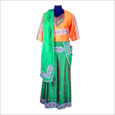 सिल्क लहंगा चोली