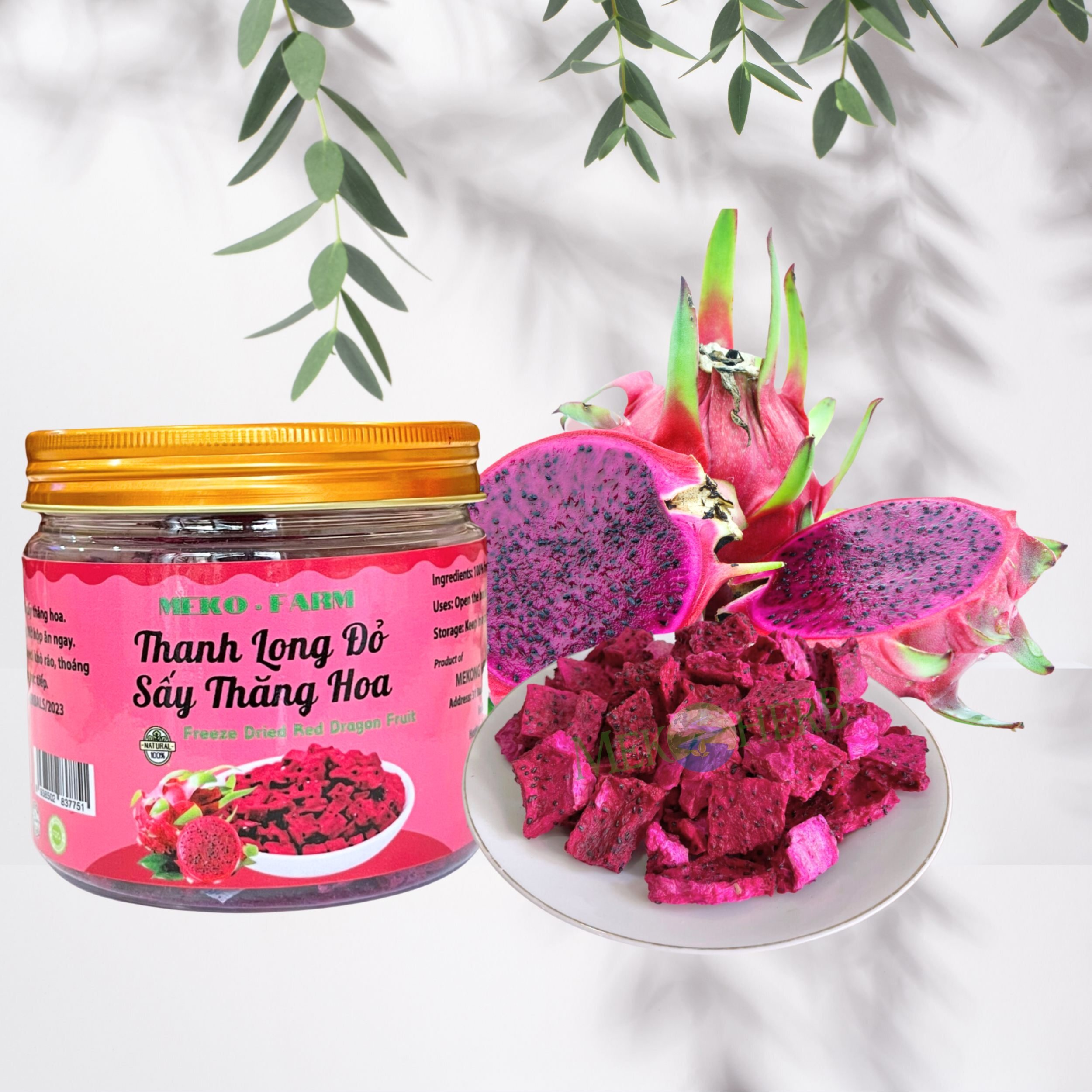 Freeze Dried Red Dragon Fruit