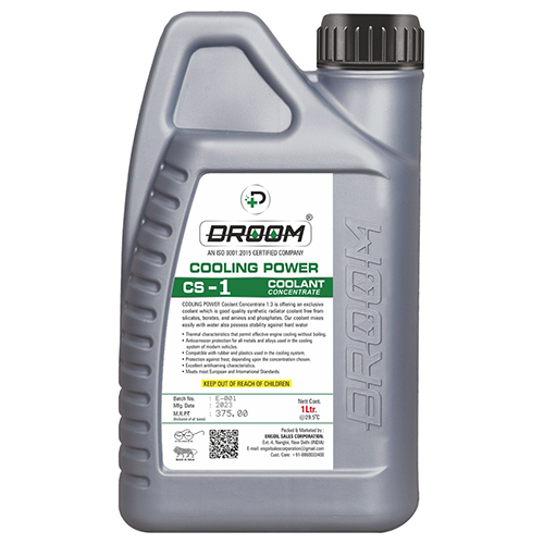 CS-1 Coolant Concentrate - Green Liquid, 1 Can | Industrial Application, Automotive Use, Efficient Cooling Performance