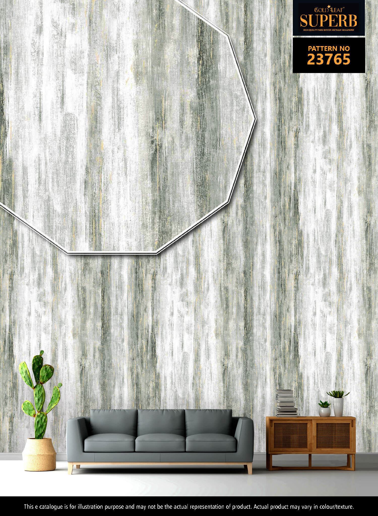 Metallic Wallpaper 3 - Material: Pvc