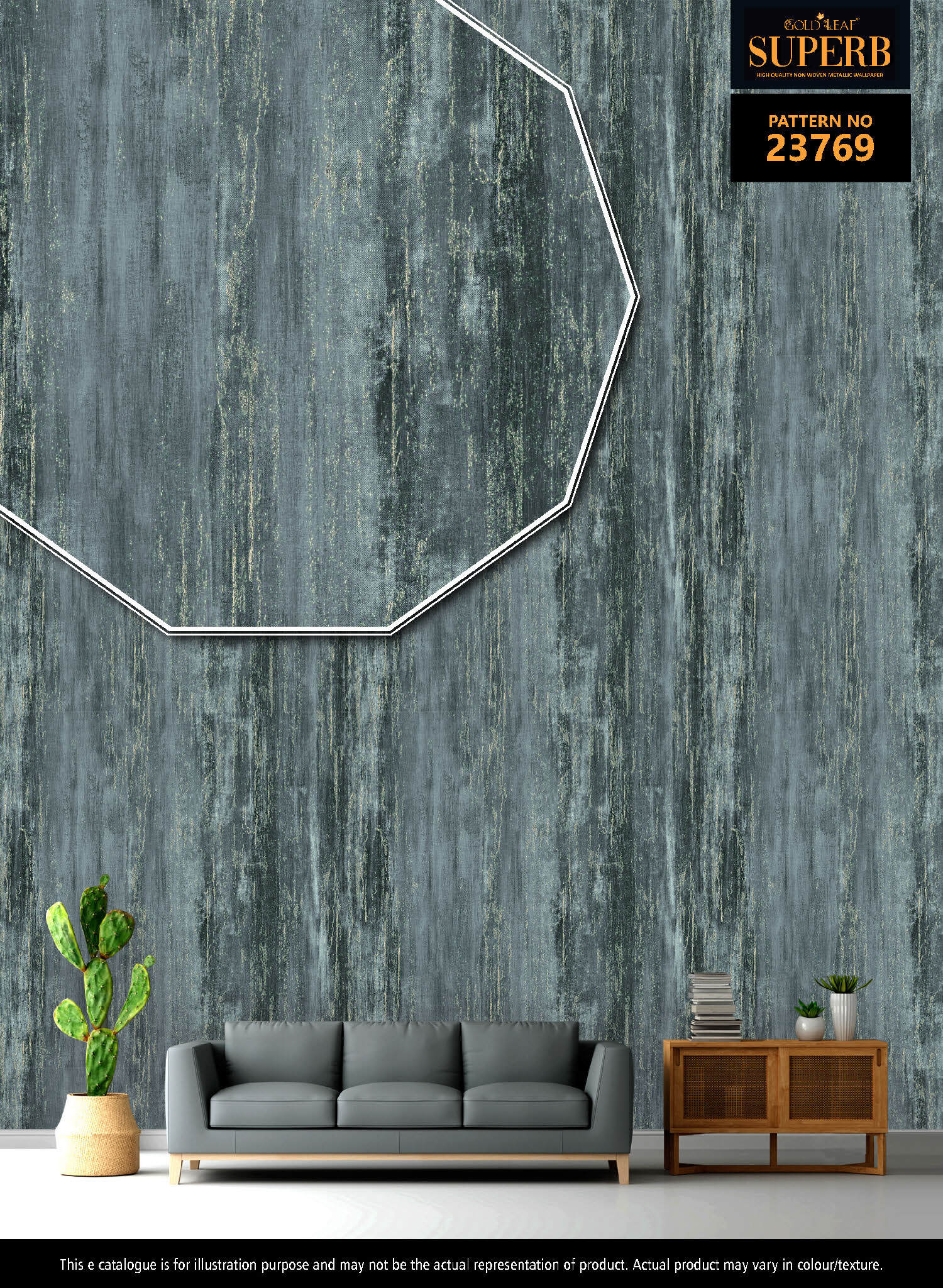 Metallic Wallpaper 3 - Material: Pvc