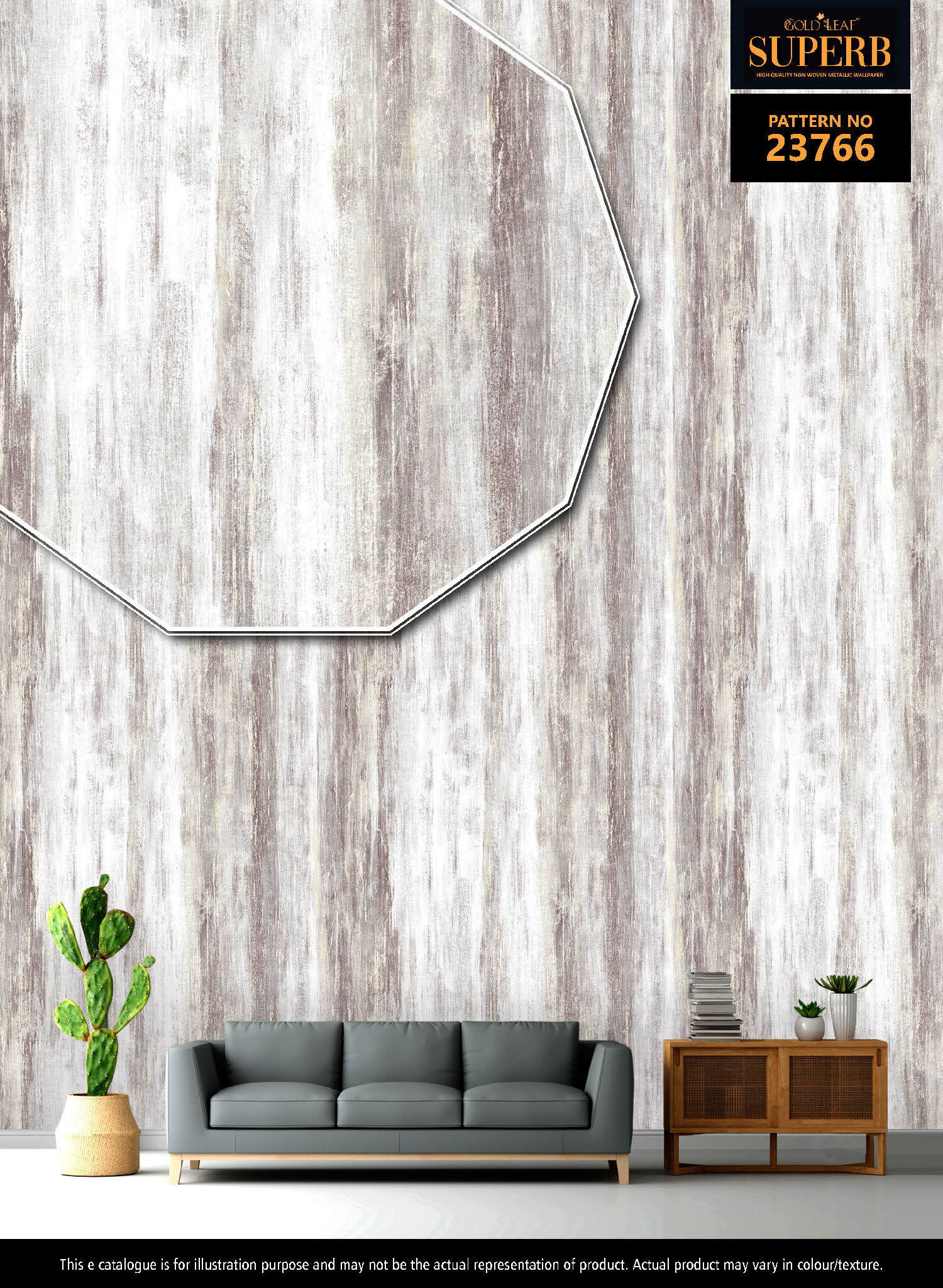 Metallic Wallpaper 3 - Material: Pvc