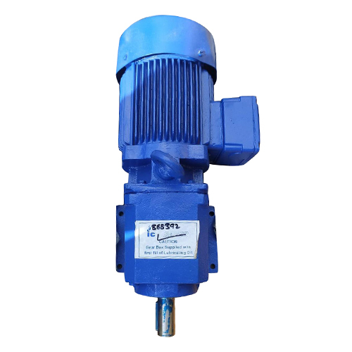 Blue Painted Ic Bauer Geared Motor