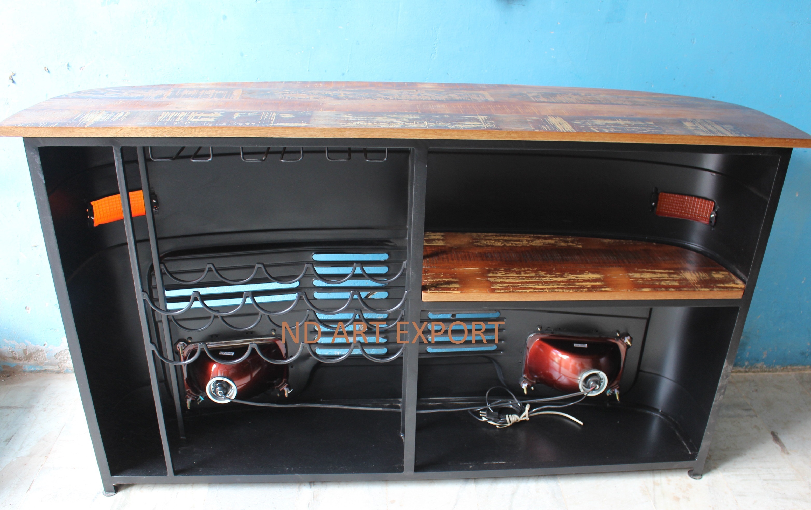 Bar Counter For Bar And Restaurant In Truck Shape Automobile Furniture