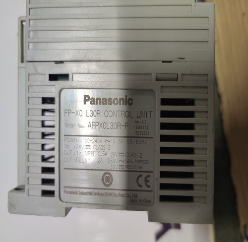 Panasonic Afpx0l30r-f Control Unit