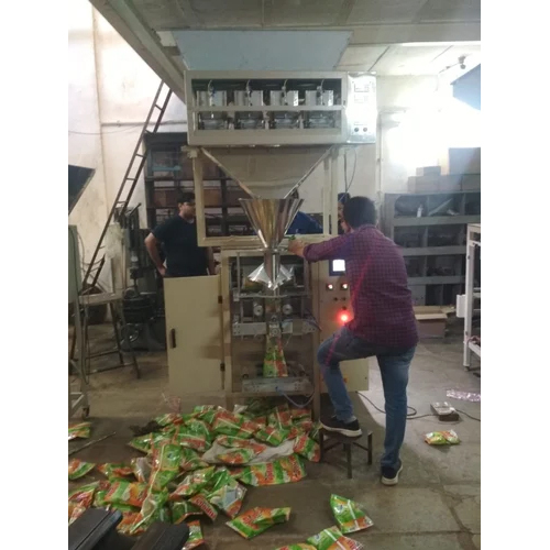 चार सिर आकार पाउच पैकिंग मशीन