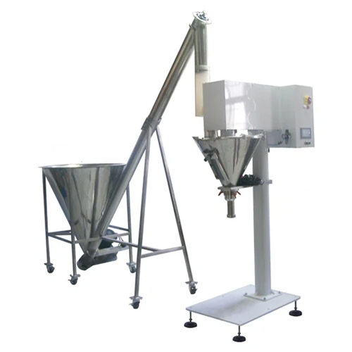 Sugar Powder Packing Machine - MS Material, 220-440 Voltage | Highly Efficient, Automatic Grade, Human Machine Interface Control System, Warranty Included