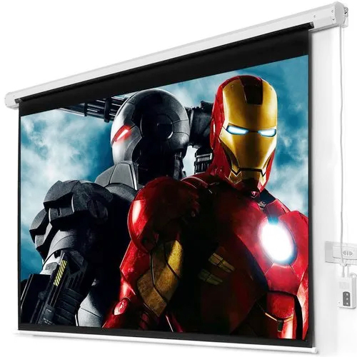 Electric Remote Motorized Projector Screen Resolution: High