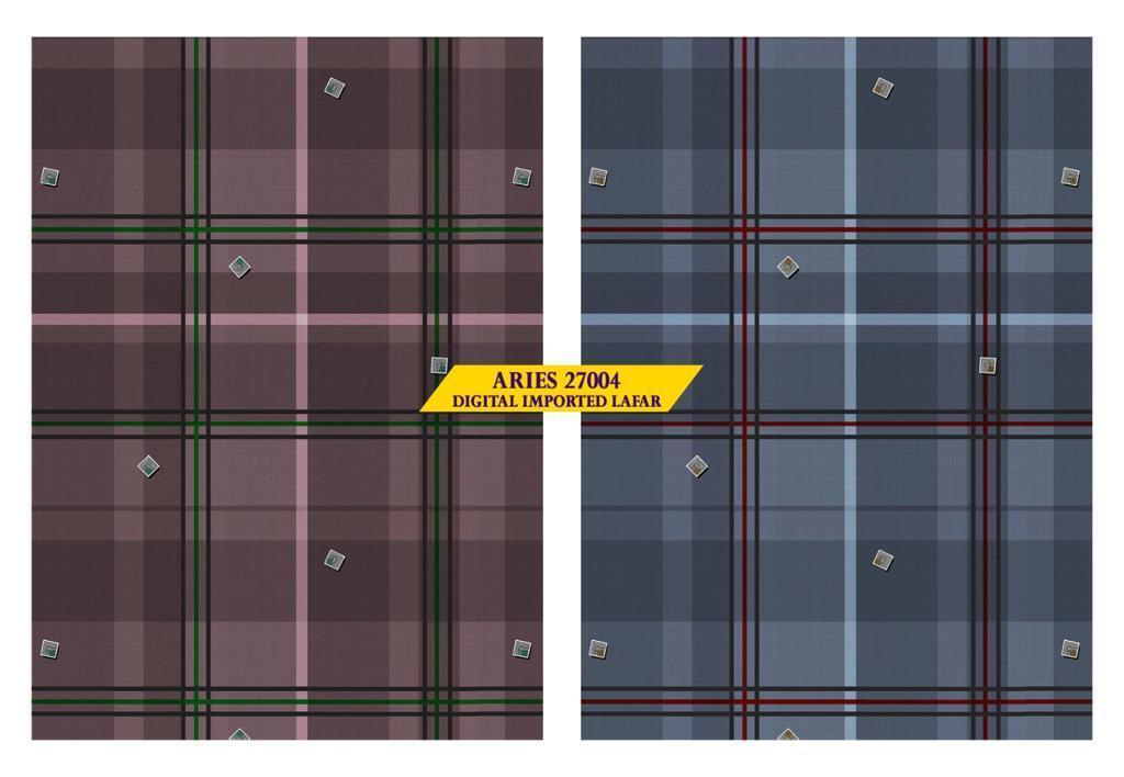 Aries Digital Printed Shirts Fabric - Poly Cotton, All Colors Available | Stylish, Comfortable, Washable, Suitable For Apparel & Sportswear