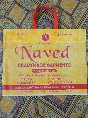 Loop Handle Non Woven Bag Bag Size: Customized