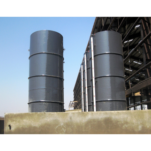 Chemical Storage Tank - Metal Construction, Matte Black Finish | Warranty Included