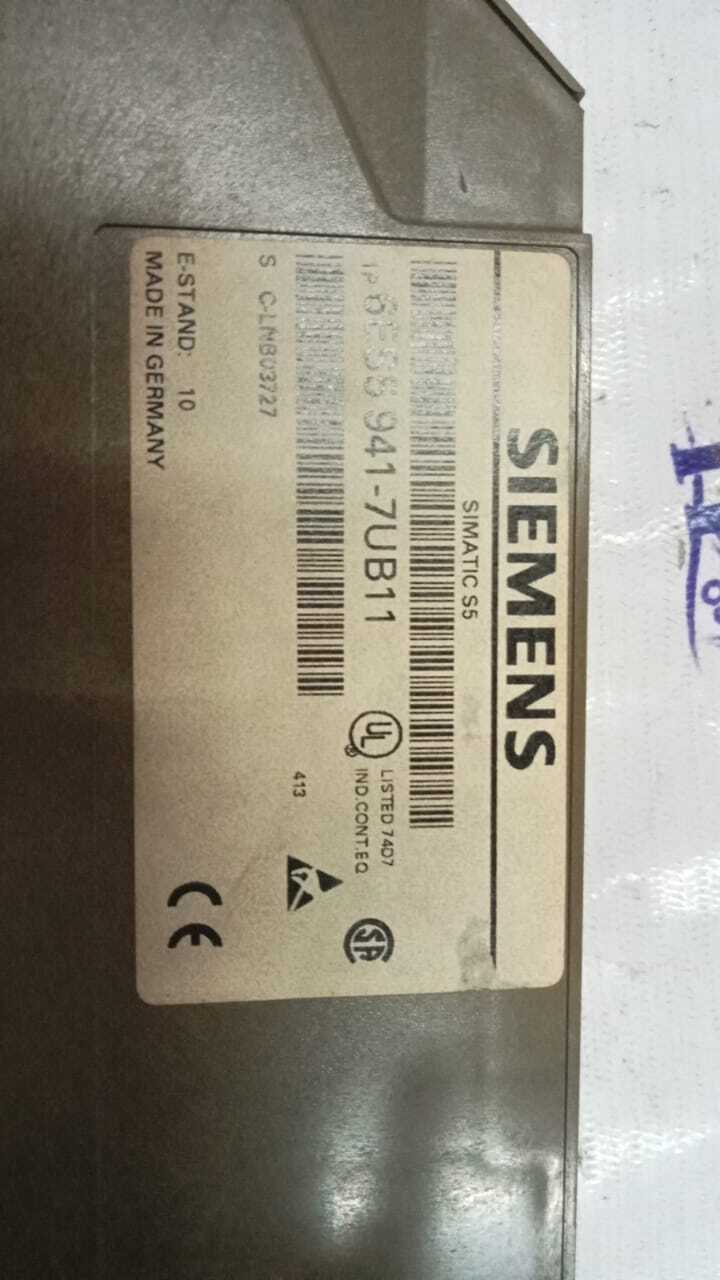 Siemens 6es5 941-7ub11 Processor Module