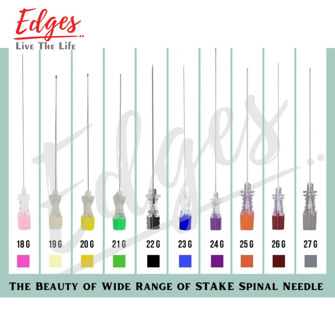Stake Introducer Needle - Stainless Steel, White | Ultra-sharp Tip For Atraumatic Insertion, Frictionless Guidewire Navigation, Optimal Patient Comfort