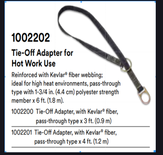 Yellow 3m Dbi Sala Anchorage Connectors