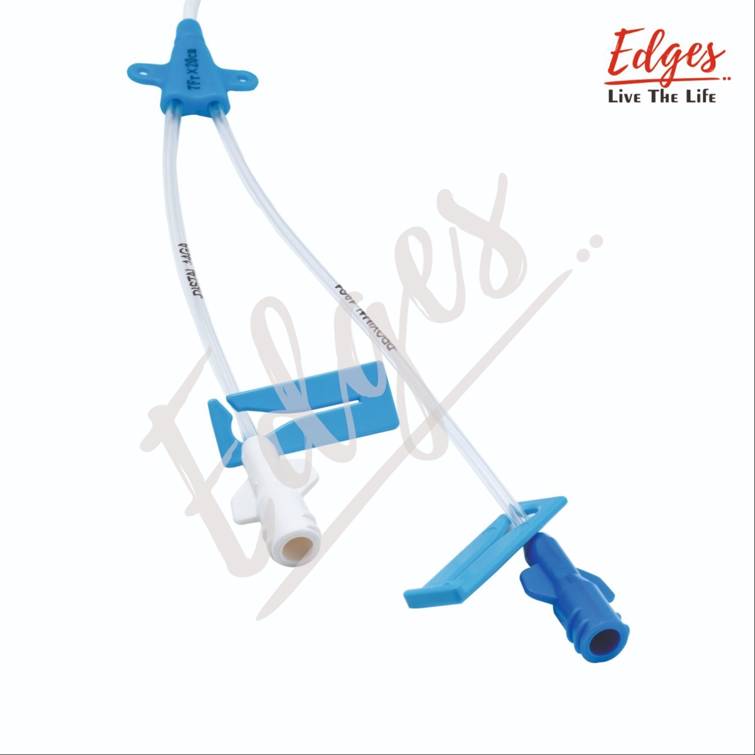White Hospital Efficiency 5fr 5cm Double Lumen Cvc Catheter Kit Secure Access Easy Monitor