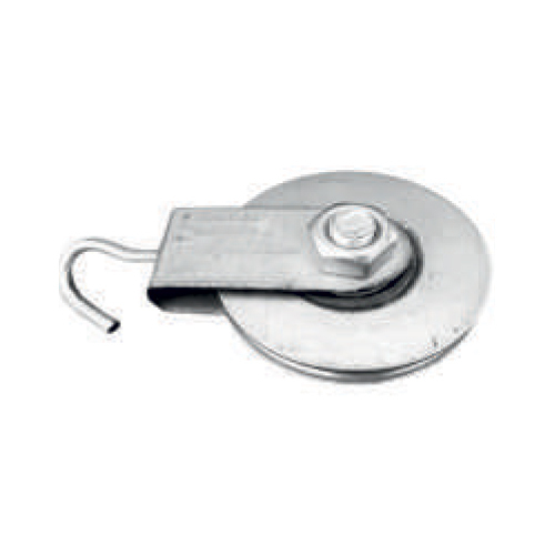 Hard Metal Curtain Pulley Steel