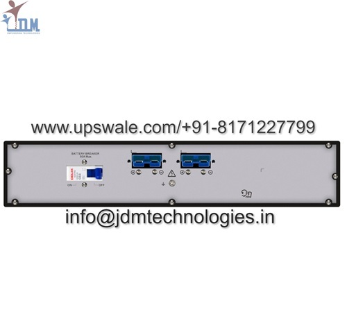 Apc Make 2 Kva 1:1 Phase Rack Mountable On-line Ups - Back-up Time: 10 Minutes